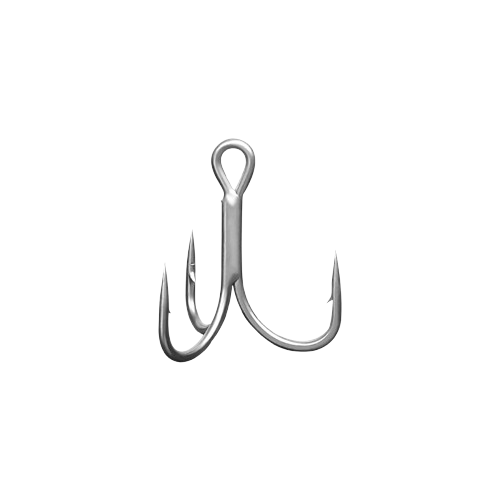 NOEBY Steel Treble Hooks 3X