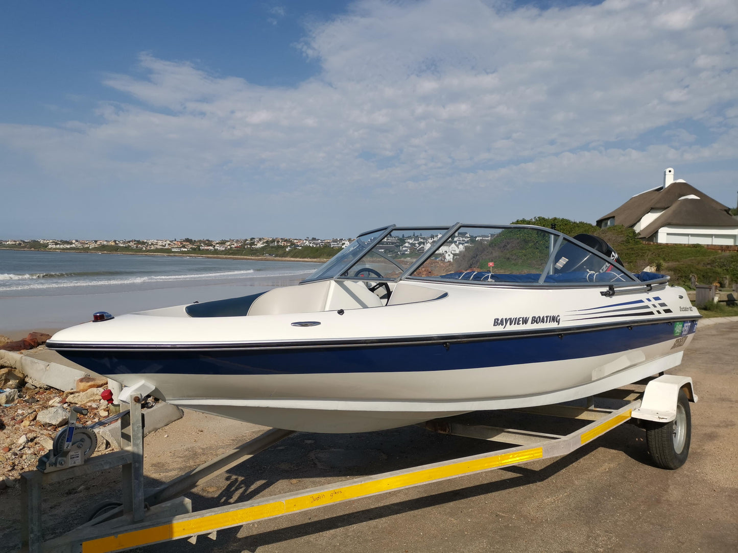 2007 Excitation with 4-stroke Suzuki 90hp