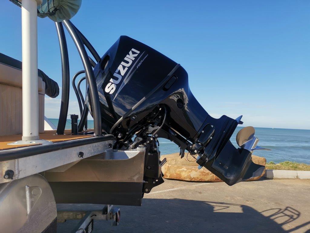 Spitfire 6250 with Nebular Black 140hp Suzuki