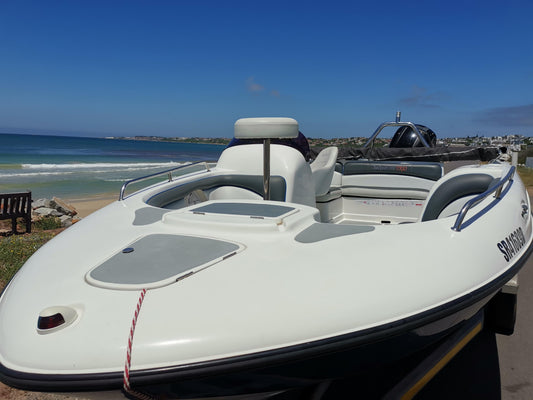 2014 Sunsport Trio with 150hp Mercury 4 – stroke