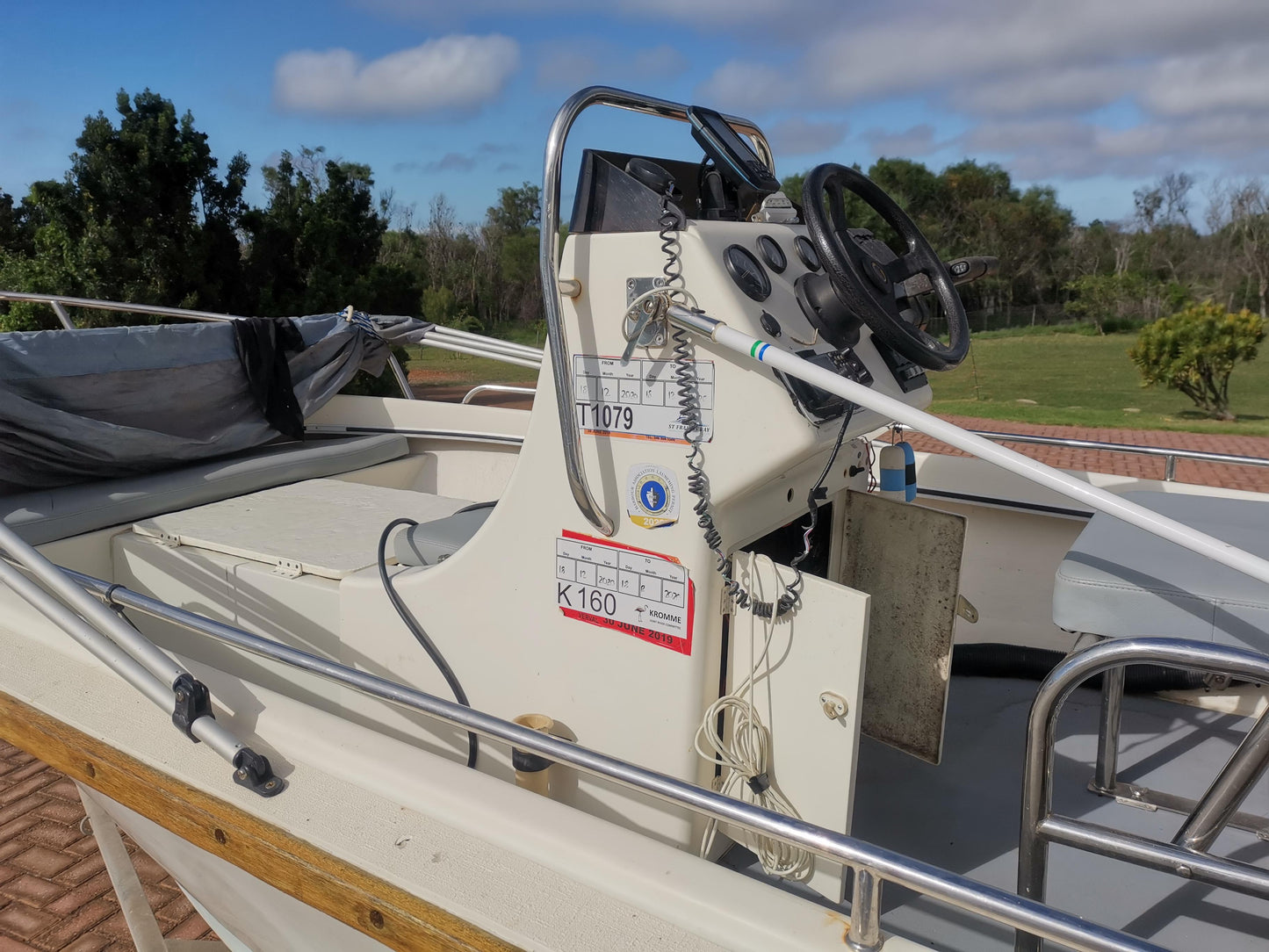Magson 15ft Ski boat with 2 x 30hp Honda 4-stroke