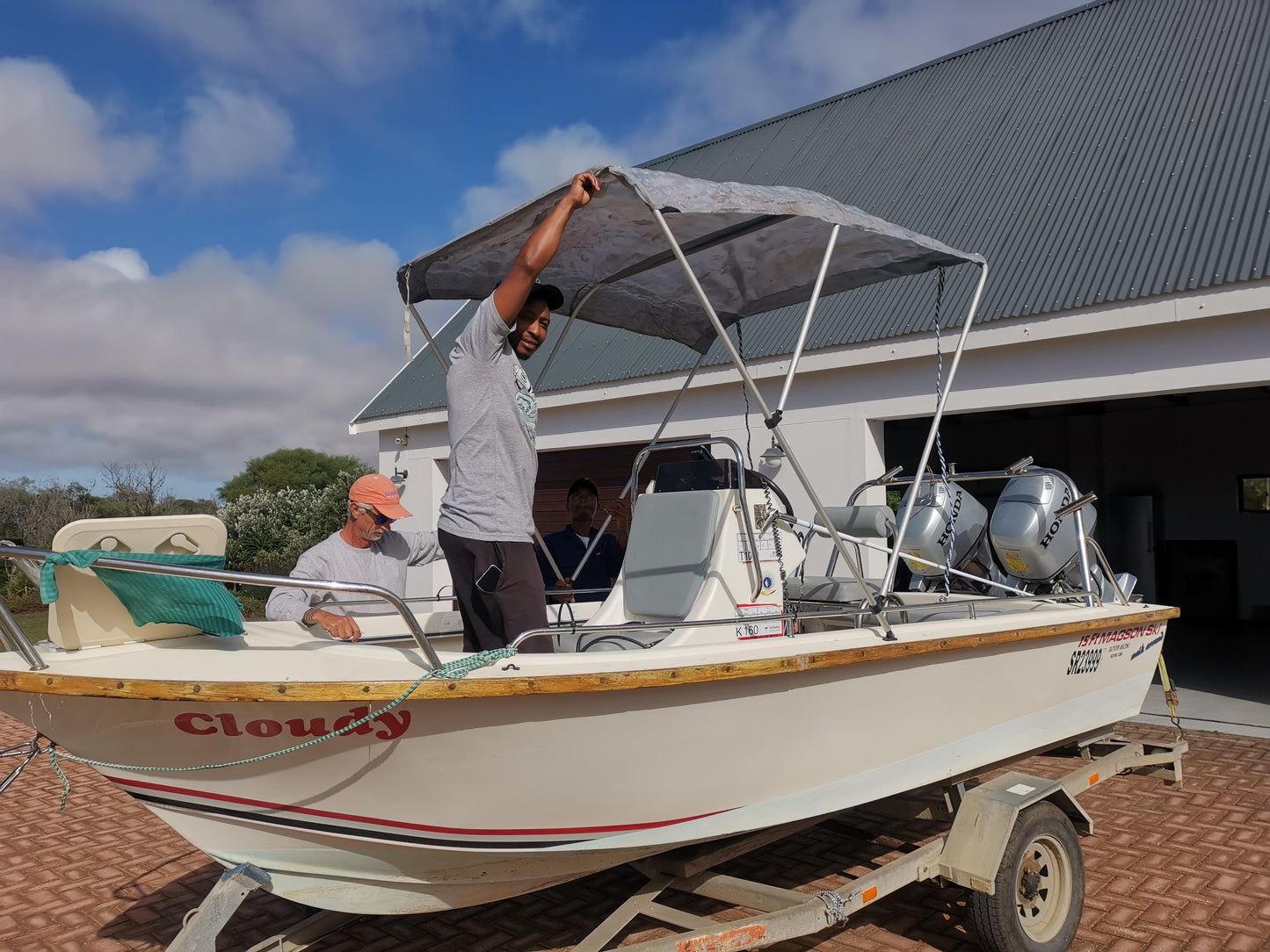 Magson 15ft Ski boat with 2 x 30hp Honda 4-stroke
