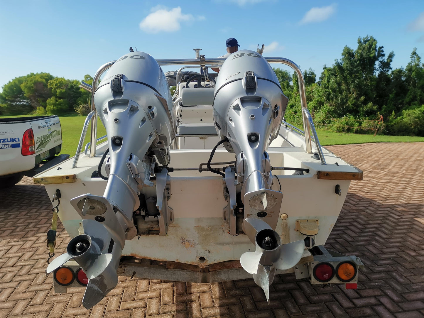 Magson 15ft Ski boat with 2 x 30hp Honda 4-stroke