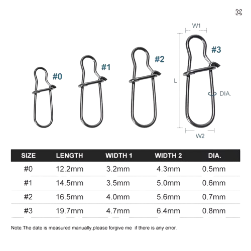 NOEBY Cross-Lock Swivel