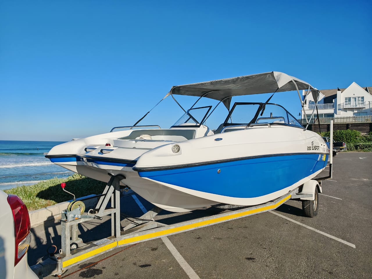 2019 Sunsport 2050 with 200hp Mercury 4-stroke