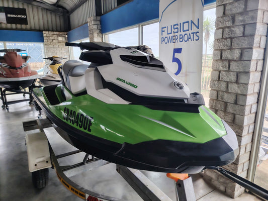 2013 Sea-Doo GTI 130 SE Jet Ski with Rotax 4-TEC Engine & Galvanized Trailer – 3 Seater PWC
