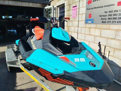 2018 Sea-Doo Spark Trixx 2-Up Jetski with Trailer – Rotax 90HP
