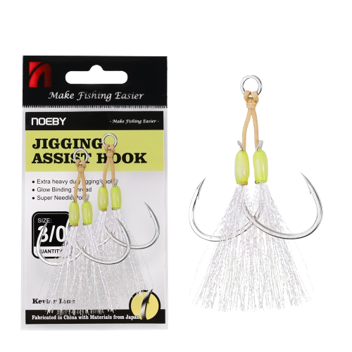 NOEBY Twin Jigging Assist Hooks