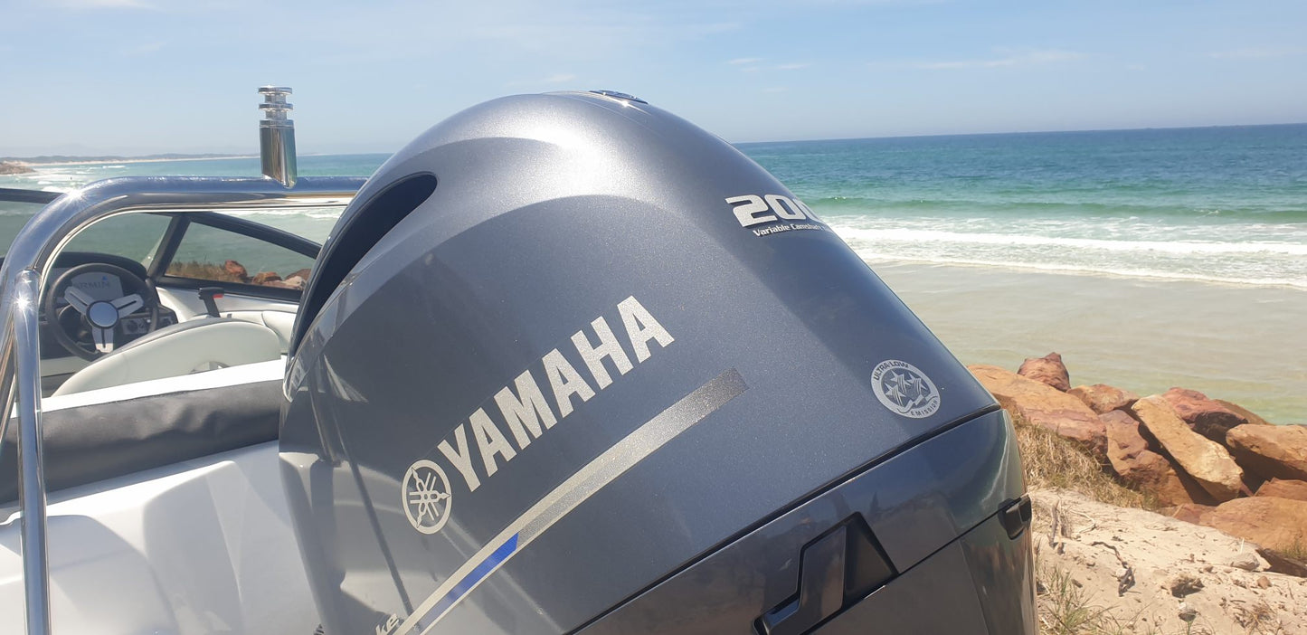 Panache 1950LX with 200hp Yamaha | Garmin & Audio