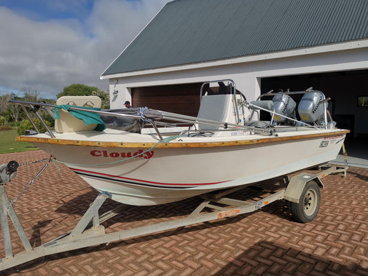 Magson 15ft Ski boat with 2 x 30hp Honda 4-stroke
