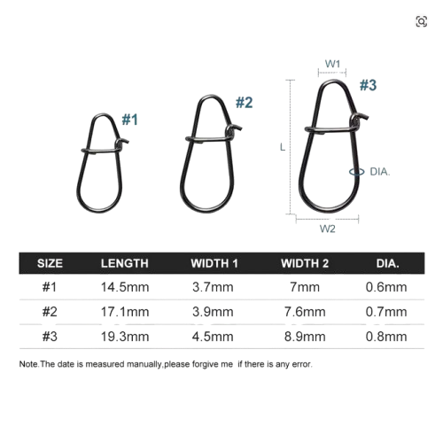 NOEBY Cross-Lock Swivel