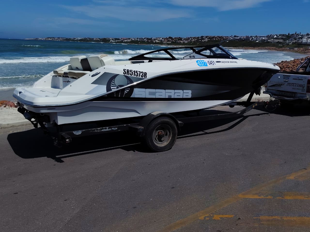 Scarab 215 HO – 500HP Jet Boat
