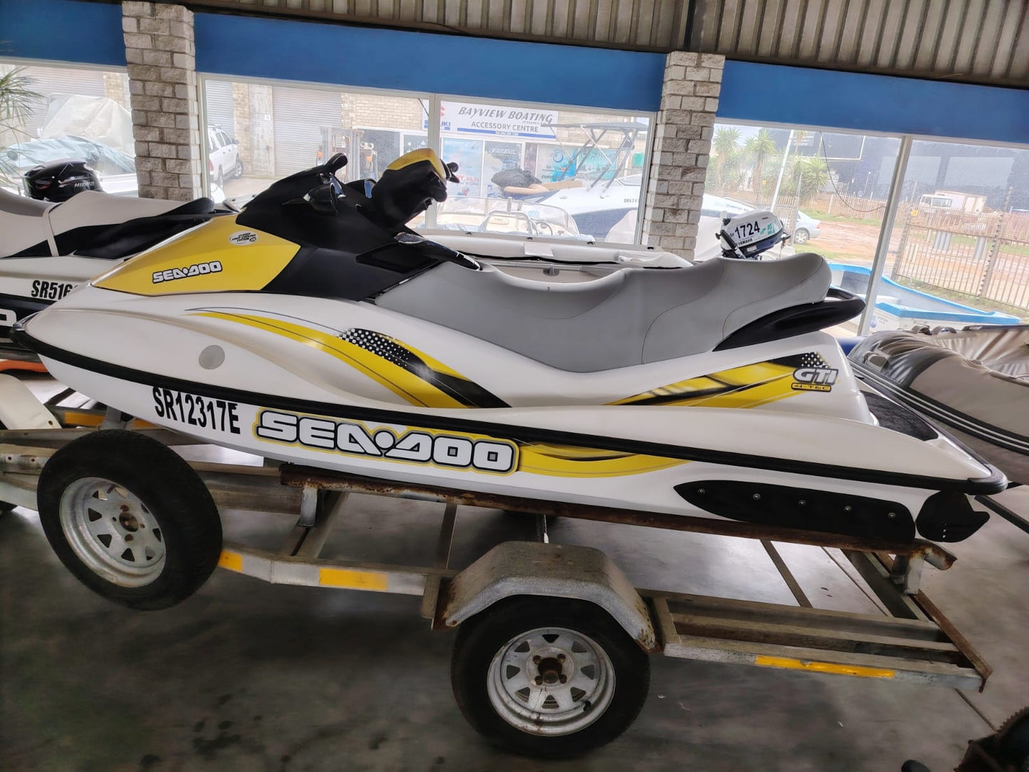 2007 Sea-Doo GTI 130 Jet Ski with Trailer – 253 Hours