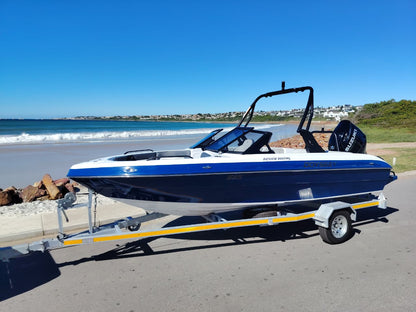 Odyssey 595 Boat with 200HP Suzuki 4-Stroke | Wakeboard Tower Performance Boat