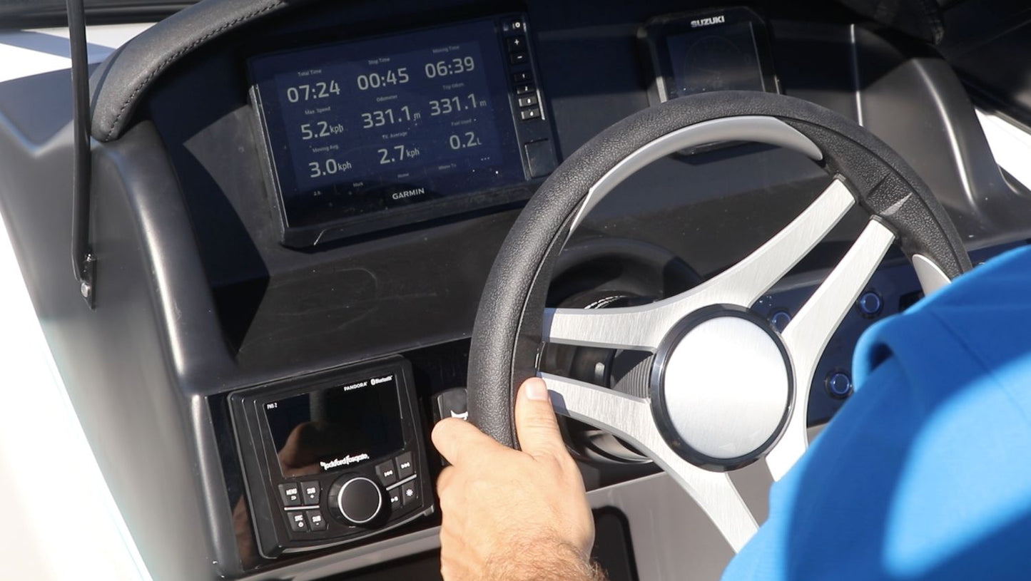 Odyssey 595 Boat with 200HP Suzuki 4-Stroke | Wakeboard Tower Performance Boat