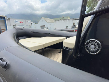 Premium Falcon inflatable boat cruising offshore