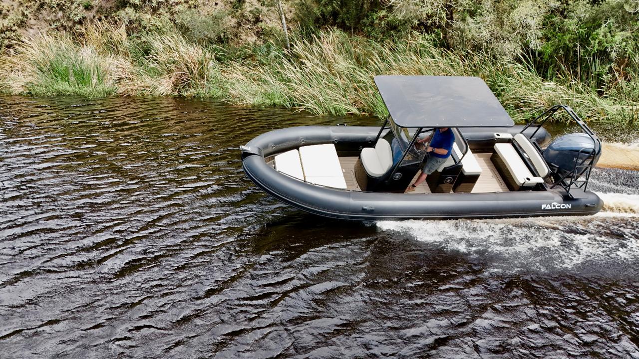 2026 Falcon 760 inflatable boat with Yamaha 300HP outboard
