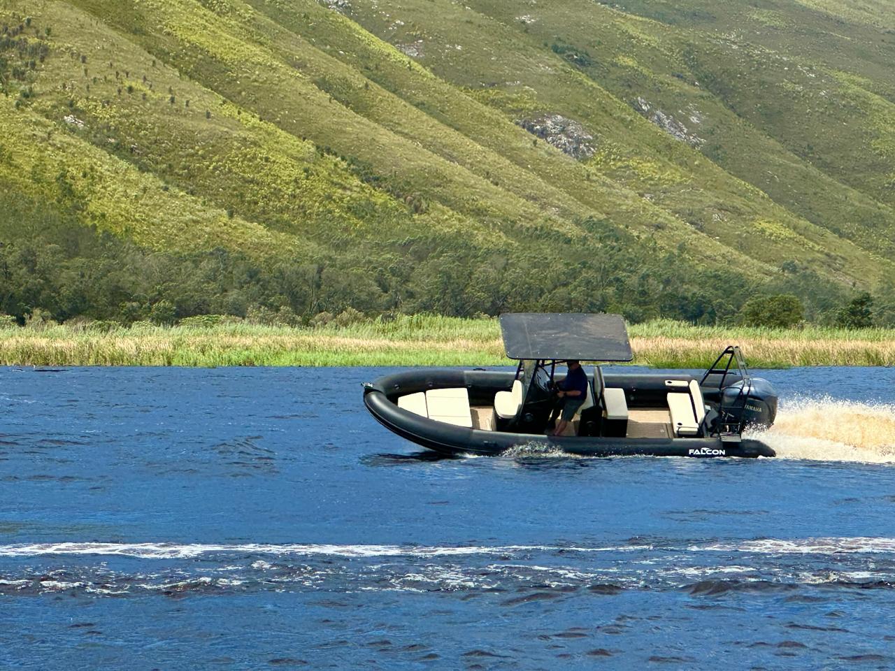 2026 Falcon 760 inflatable boat with Yamaha 300HP outboard 7