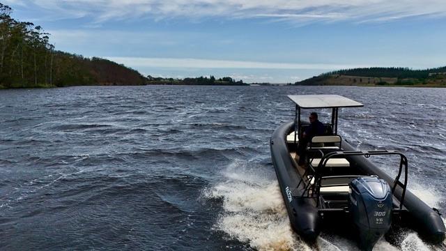 2026 Falcon 760 inflatable boat with Yamaha 300HP outboard 4