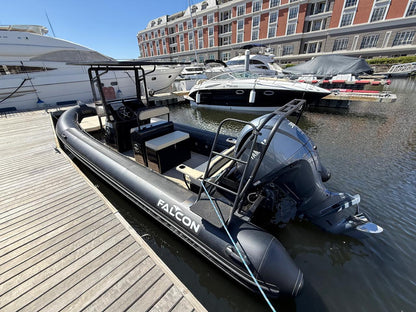 2026 Falcon 760 inflatable boat with Yamaha 300HP outboard 3