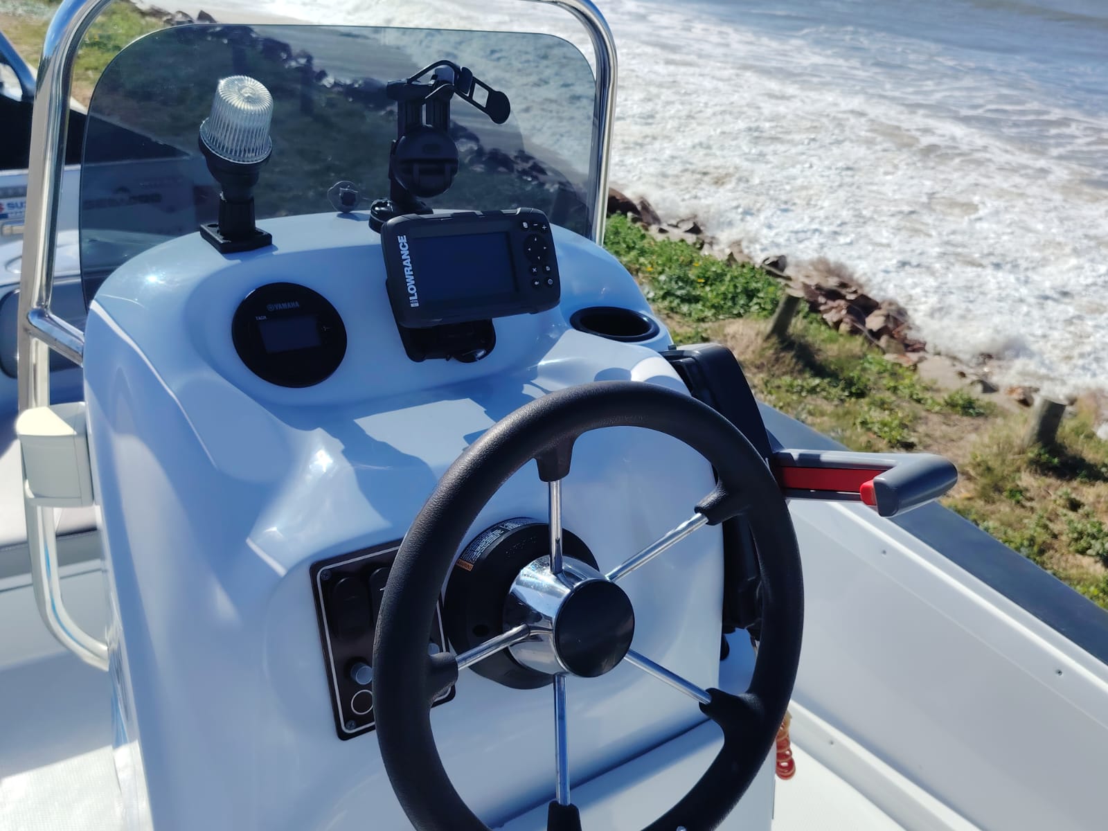 Indigo 450CC center console boat
