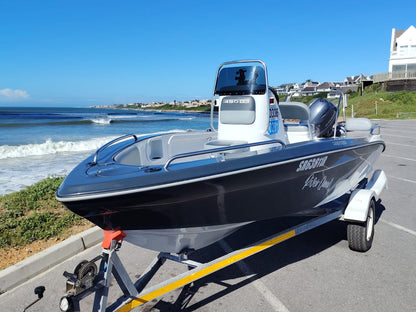Indigo 450CC center console boat with Yamaha 70HP outboard 3