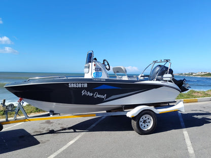 Indigo 450CC center console boat with Yamaha 70HP outboard
