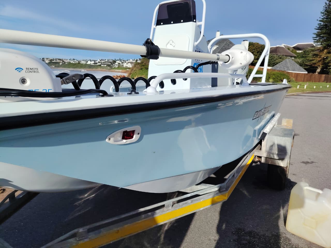 Baystar 14 fishing boat with Suzuki 60HP outboard 5