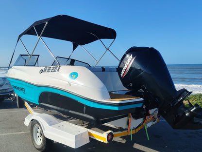 Cascade 196 bowrider boat with Mercury 115HP outboard 1