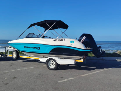Cascade 196 bowrider boat with Mercury 115HP outboard 4