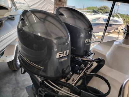 Robberg 17 Fishing Boat with Twin 60HP Yamaha 4-Strokes