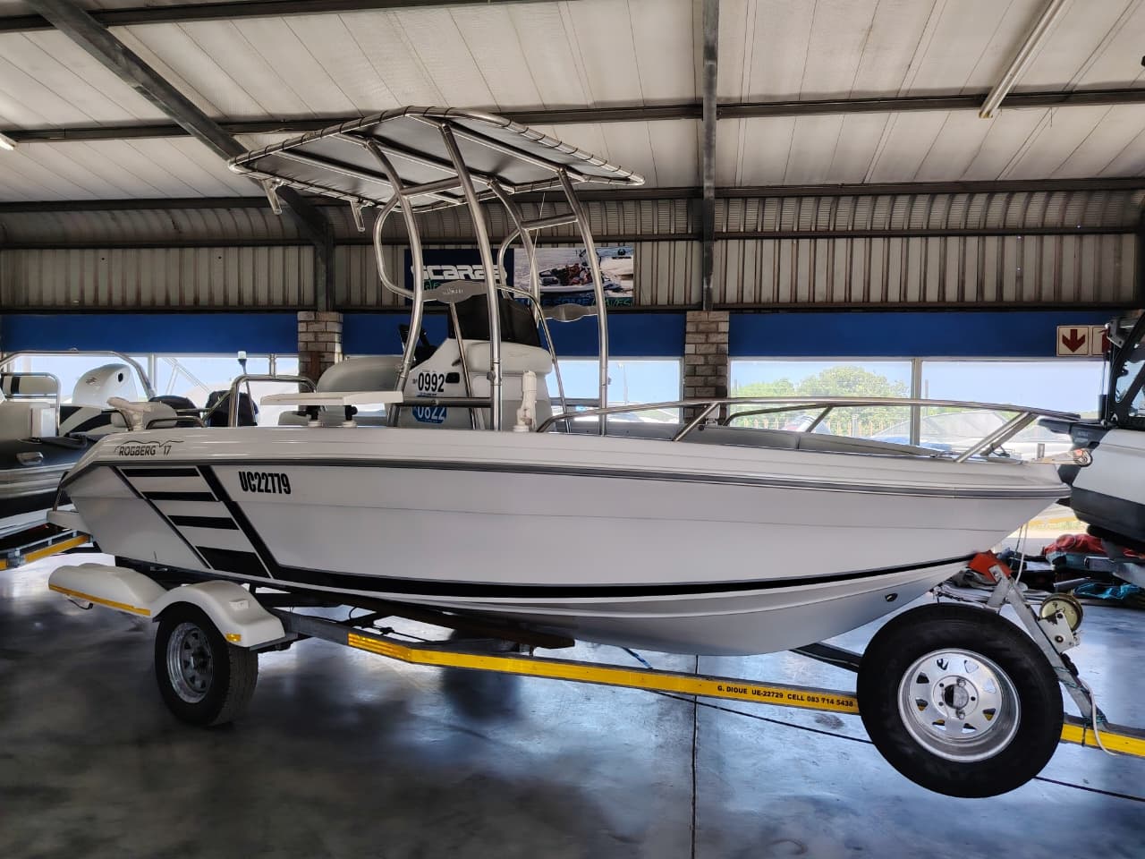 Robberg 17 Fishing Boat with Twin 60HP Yamaha 4-Strokes