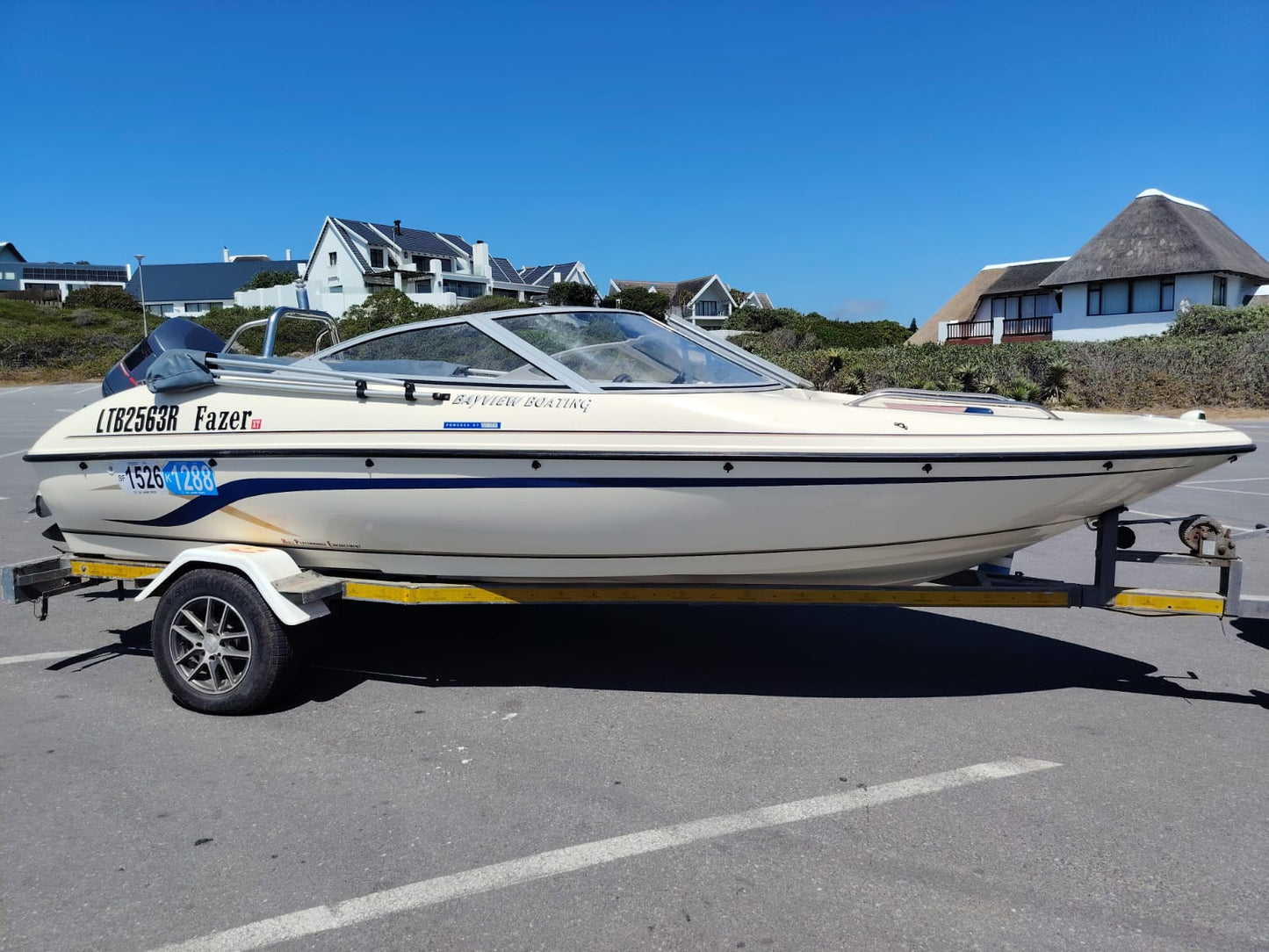 Fazer Ski Boat with 130HP Yamaha 2-Stroke