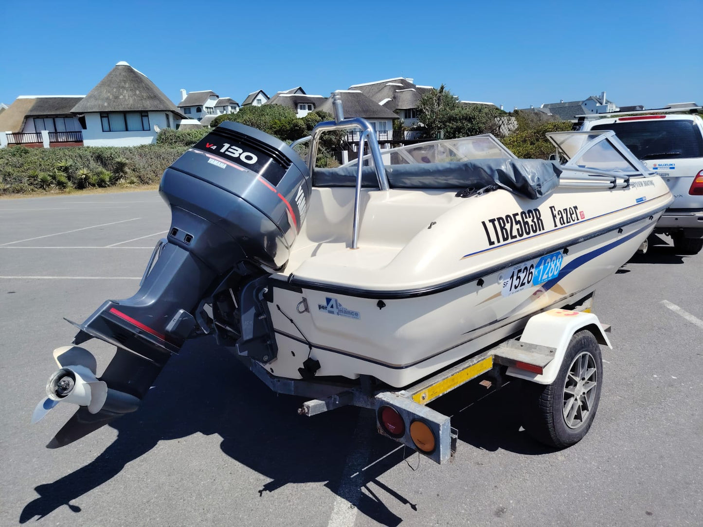 Fazer Ski Boat with 130HP Yamaha 2-Stroke
