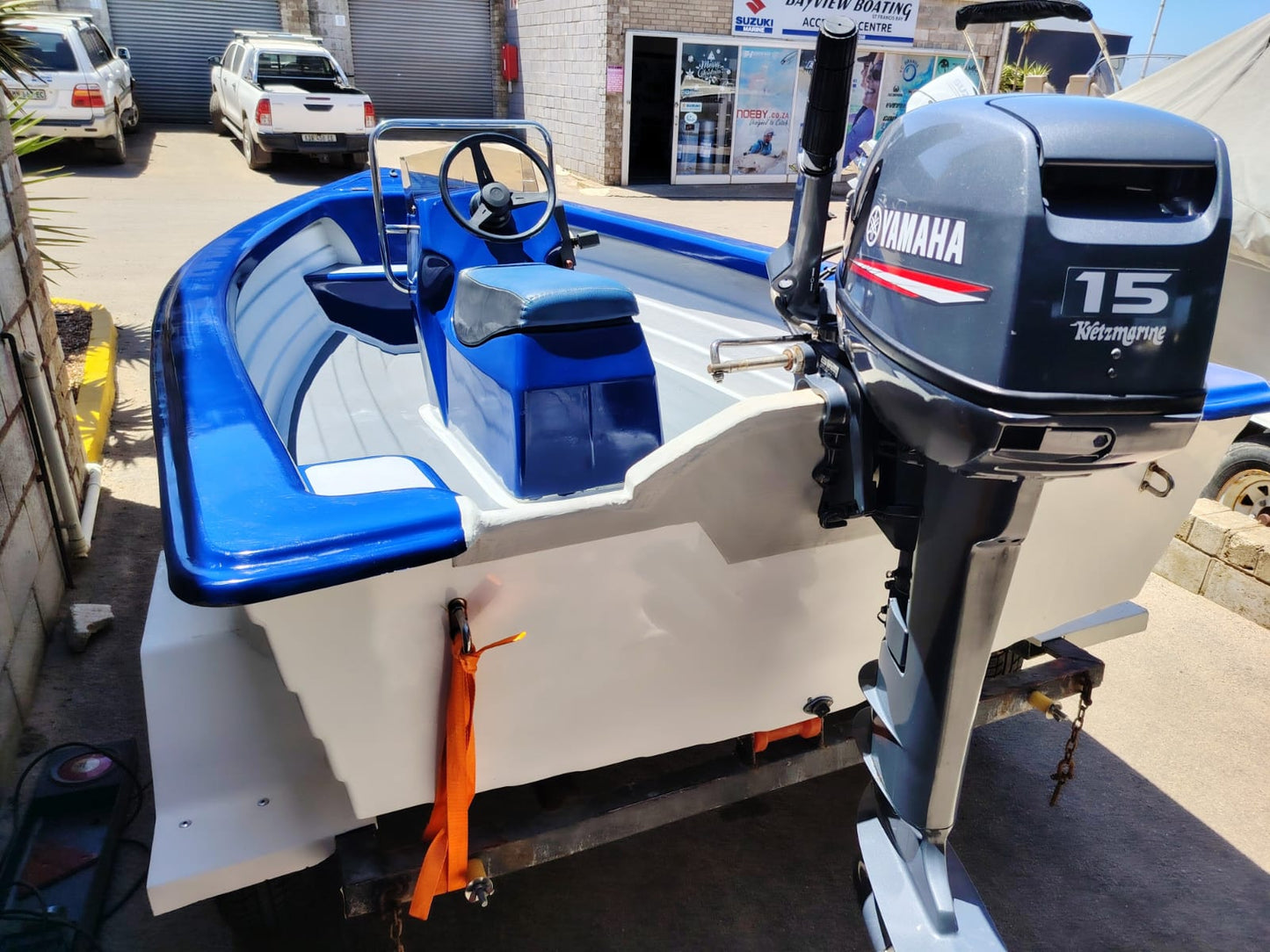 Fisherman 440 Utility Fishing Boat | 15HP Yamaha 2-Stroke Motor & Trailer