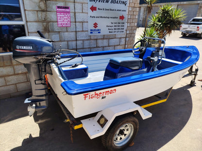 Fisherman 440 Utility Fishing Boat | 15HP Yamaha 2-Stroke Motor & Trailer