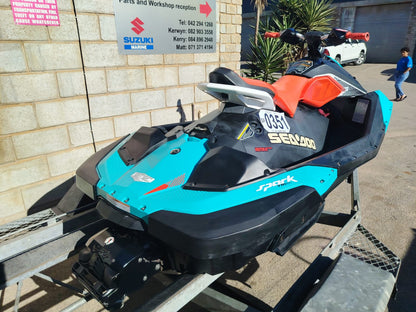 2018 Sea-Doo Spark Trixx 2-Up Jetski with Trailer – Rotax 90HP